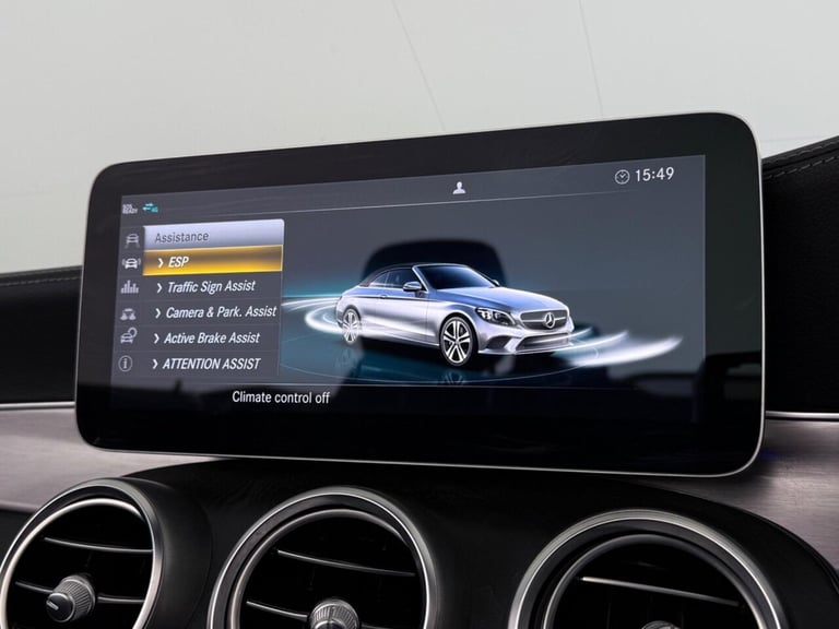 2018 Mercedes-Benz C Class 2.0 C300d AMG Line (Premium) Cabriolet G-Tronic+ Euro 6 (s/s) 2dr Conv...
