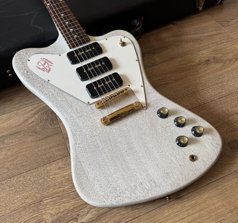 Gibson Custom Shop Firebird Non-Reversed P-90s TV White - Trades