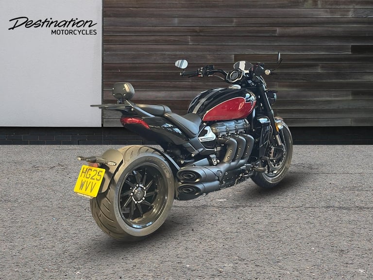 2025 Triumph Rocket 3 GT STORM Petrol black 6 Speed