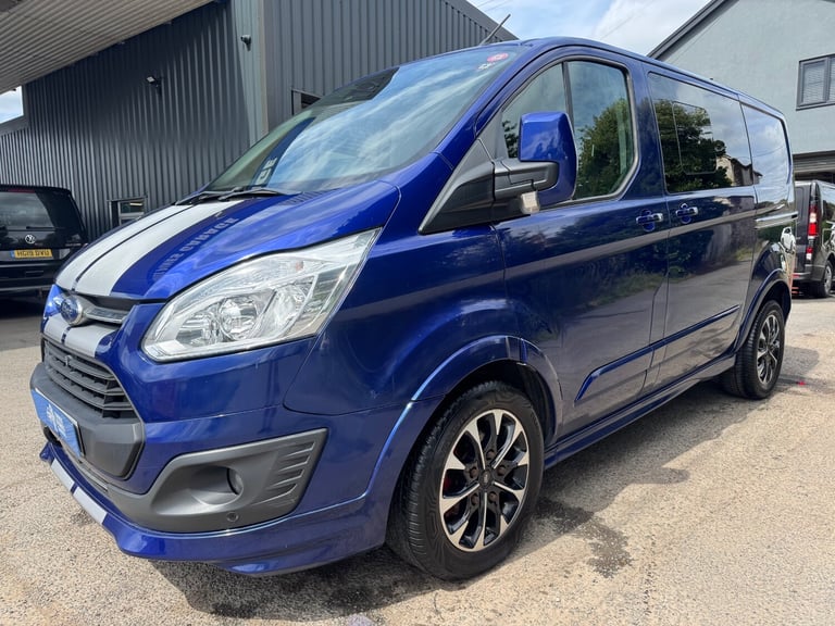 2017 Ford Transit Custom 2.0 TDCi 170ps L1 Factory Fitted Crew Sport No Vat