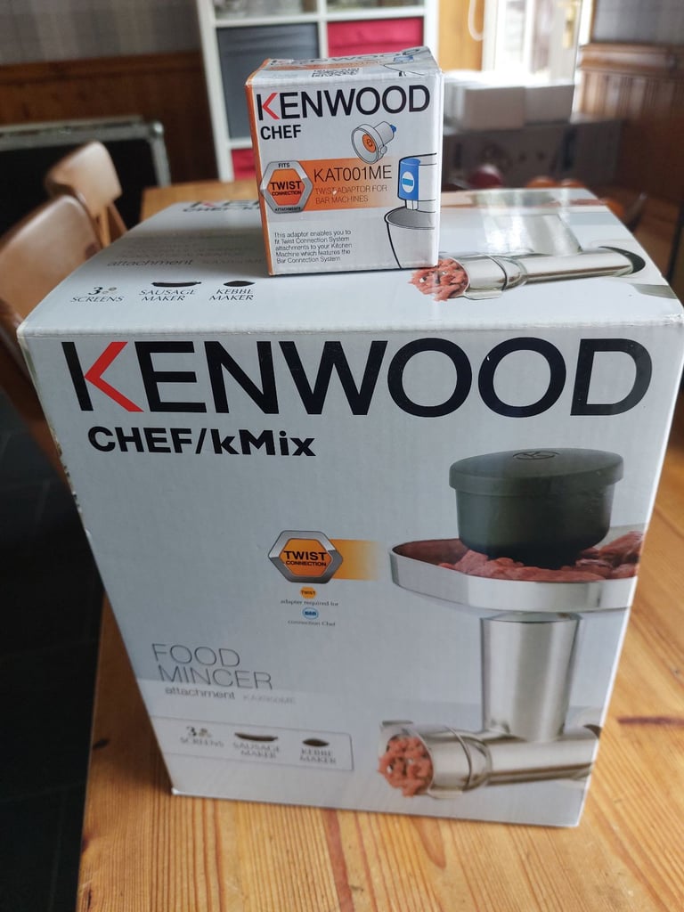image for Kenwood chef /kmix food mincer attachment 