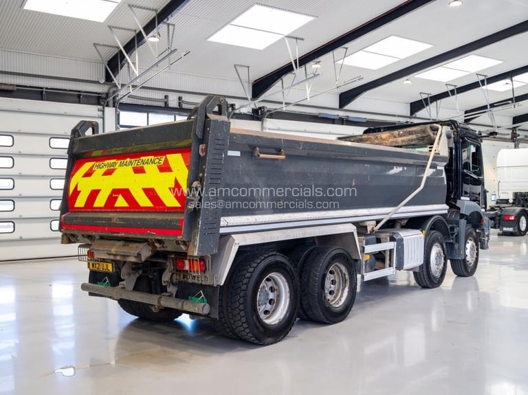 2021 (21) MERCEDES-BENZ AROCS 3240 8X4 TIPPER 32T