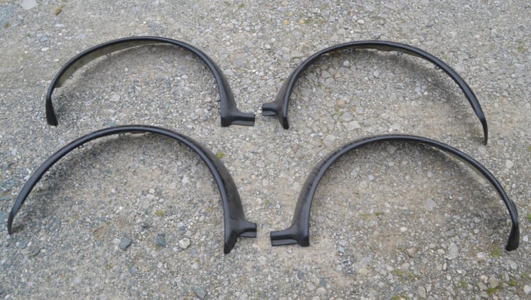 image for Classic Mini 'Sportspack' Wheel Arch Extensions New Old Stock