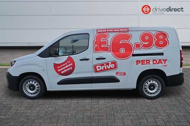 2024 Vauxhall Combo 1.5 Turbo D 2300 Prime XL Panel Van 6dr Diesel Manual LWB Euro 6 (s/s) (100 P...