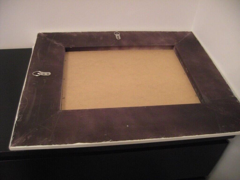 Solid Wooden Mirror antique white 