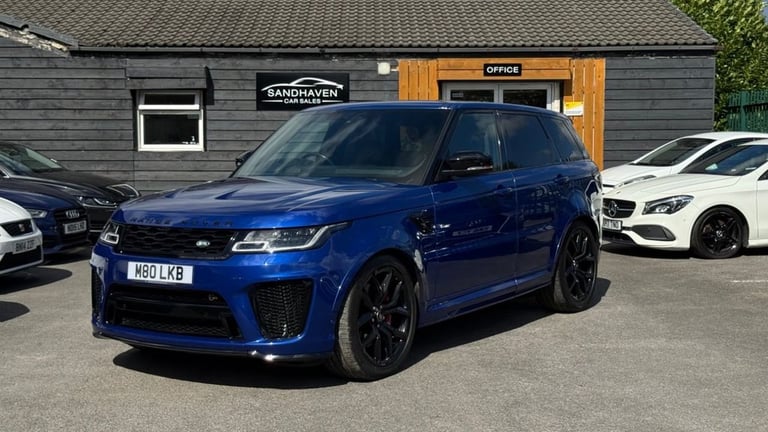 2021 Land Rover Range Rover Sport 5.0 P575 V8 GPF SVR SUV 5dr Petrol Auto 4WD Euro 6 (s/s) (575 p...