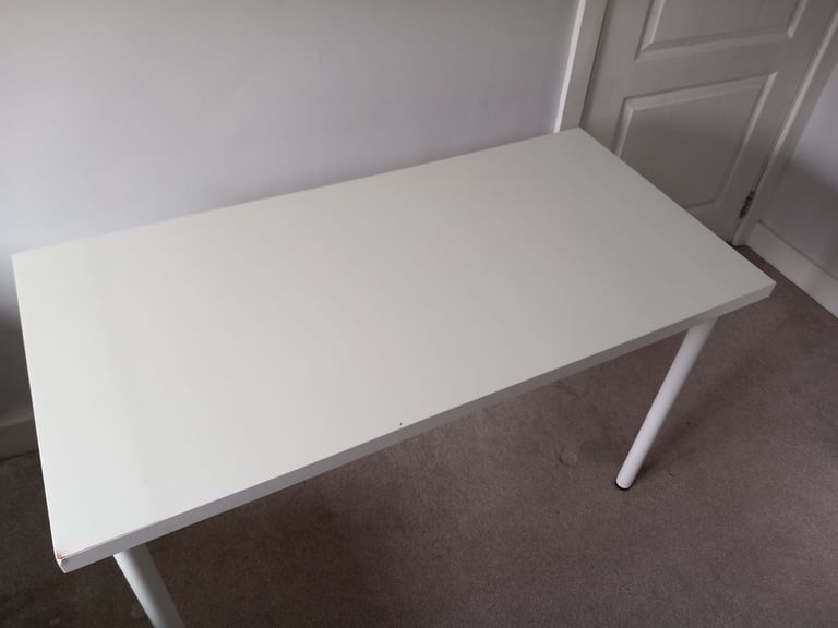 Desk, white 120x60cm