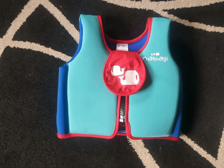 image for NABAIJI - Foam swim vest blue-red