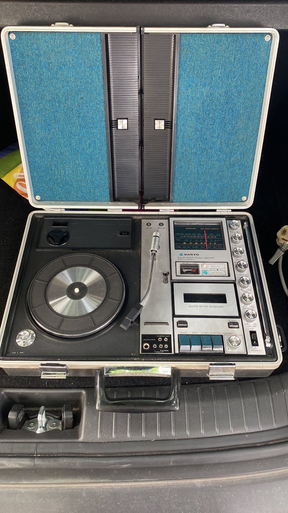 image for Vintage record player