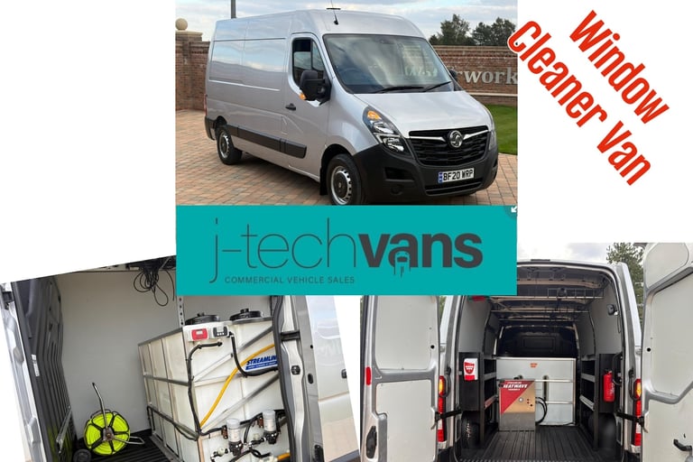 2020 Vauxhall Movano / Renault Master 2.3Cdti L2H2 Van ***Window Cleaner Van*** PANEL VAN Diesel ...