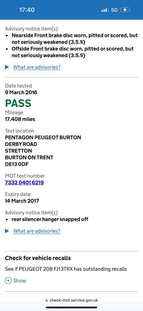 2013 Peugeot 208 1.2 VTi Active 5dr HATCHBACK Petrol Manual