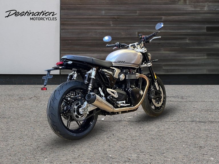 2025 Triumph Bonneville Speed Twin 1200 STANDARD COLOUR Petrol silver 6 Speed