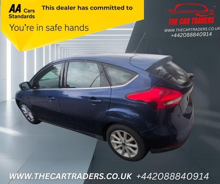 2015 Ford Focus 1.6 125 Titanium 5dr Powershift HATCHBACK PETROL Automatic