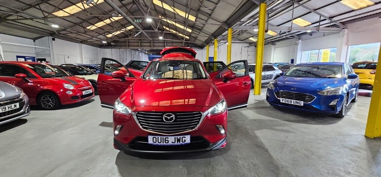 2016 Mazda CX-3 2.0 SKYACTIV-G Sport Nav Euro 6 (s/s) 5dr HATCHBACK Petrol Manual