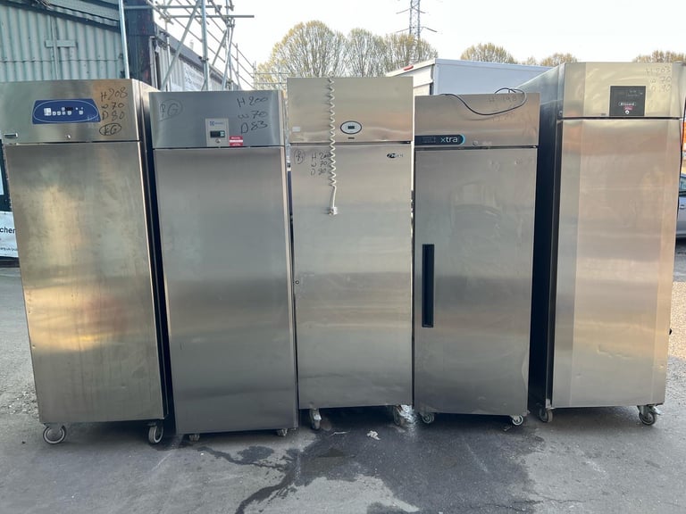 image for Commercial single door fridge freezer cafe shop