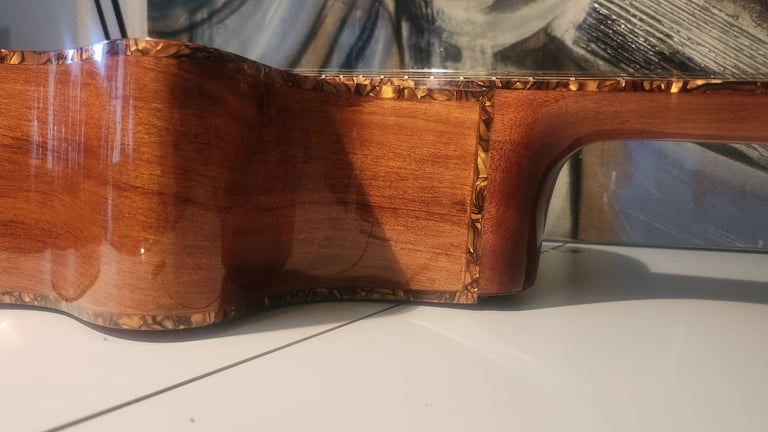 DEAN Exotica Espalt Spalted Maple Electro-Acoustic Guitar