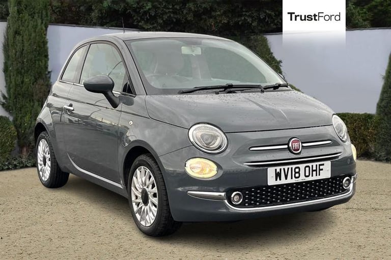 2018 Fiat 500 1.2 Lounge 3dr HATCHBACK PETROL Manual