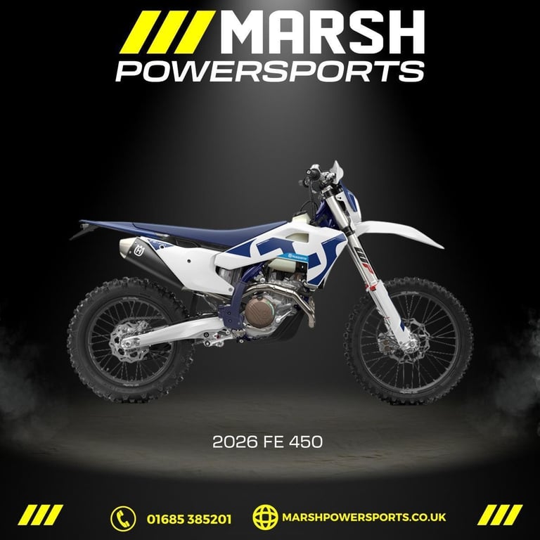 image for FE 450 2026 - Husqvarna Main Dealer - Reserve NOW!
