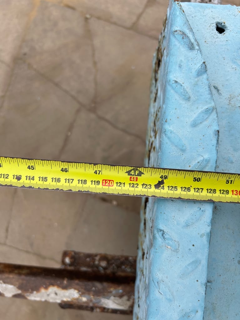 Trailer frame project 