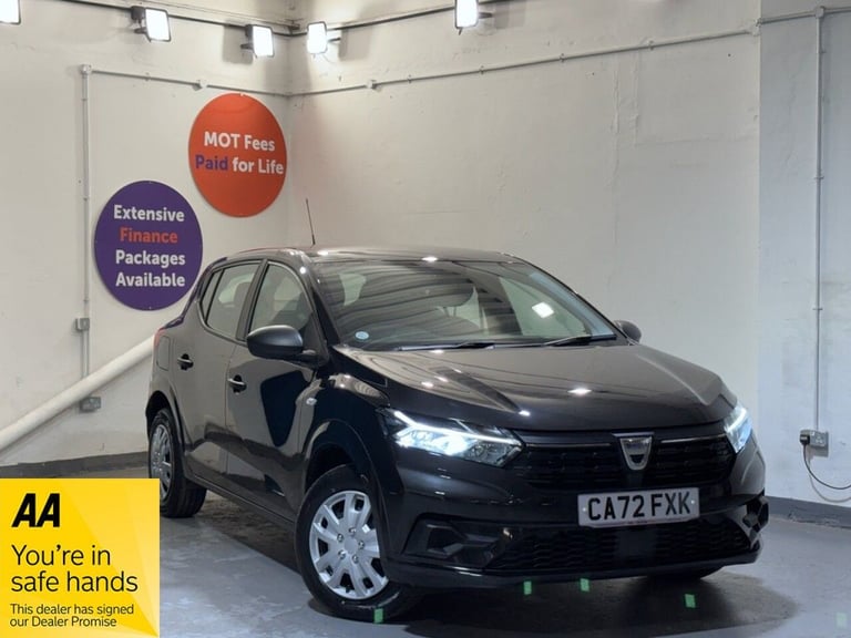 image for 2022 72 DACIA SANDERO 1.0 TCE BI-FUEL ESSENTIAL HATCHBACK 5DR BI FUEL MANUAL EUR