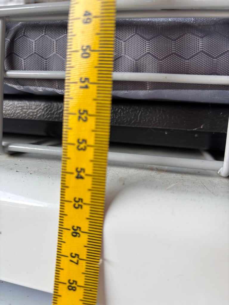 Large Grey Dog Crate, Waterproof Liner & Water Bottle