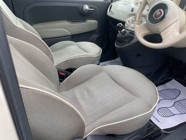 FIAT 500 1.3 M/JET SPORT 59 REG WHITE 3 DOOR MOT APRIL 17TH 2026 TAX £20 LOW INSURANCE 60+MPG