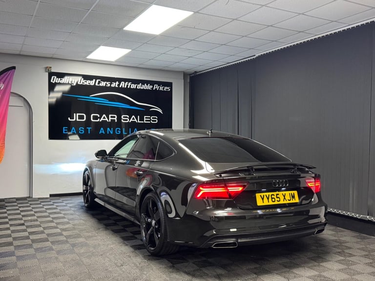 2015 Audi A7 3.0 TDI Quattro 272 Black Edition 5dr S Tronic HATCHBACK DIESEL Automatic