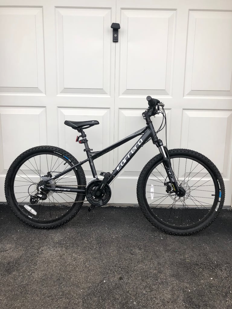 image for Junior Carrera Vengeance Mountain Bike Dark Grey 24 Inch
