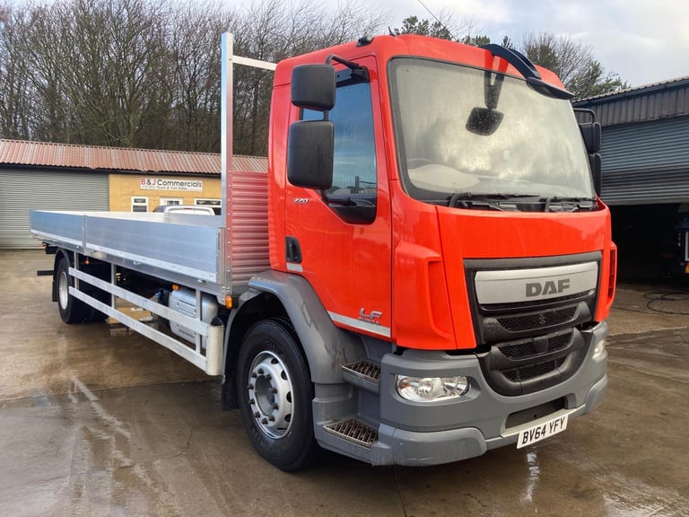 DAF LF 18 ton new alloy drop side body ideal scaffolding euro 6