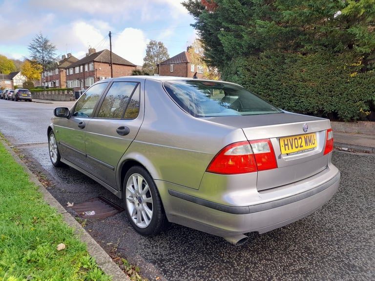 2002 SAAB 9-5 HOT AERO 2.3 PETROL MANUAL ULEZ COMPLIANT RARE CLASSIC CAR