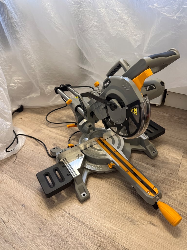 image for Titan mitre saw sliding 45 degree