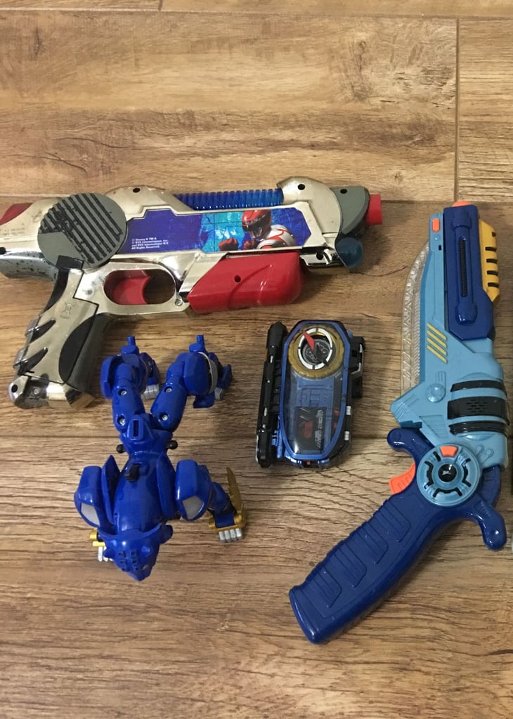 image for Power Rangers Action Figures Collection Toy Bundle