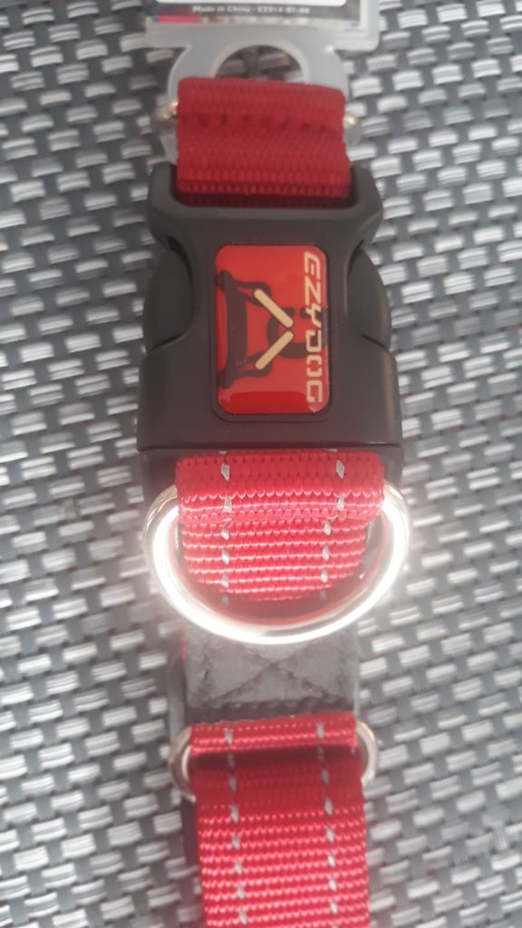 NEW Ezydog double up large dog collar 