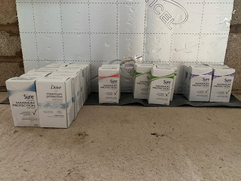 Dove sure women’s laddies maximum protection deodorant 45ml x 3 for £10 Anti-Perspirant cream stick