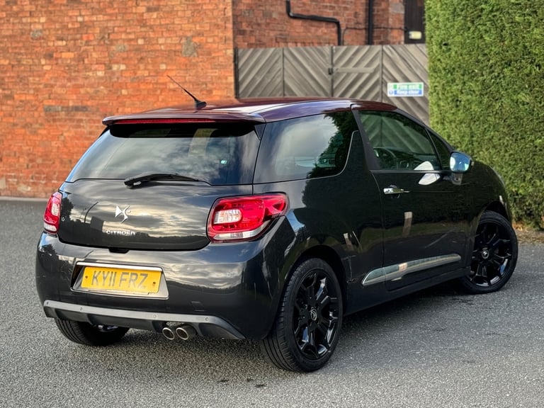 CITROEN DS3 1.6 HDi D SPORT, RECALL DONE, £35 TAX, RED LEATHER, MOT AUGUST 2026
