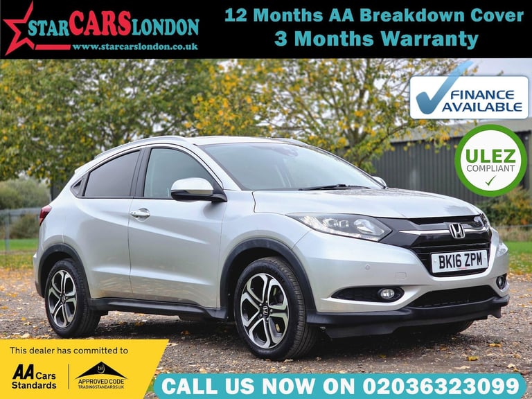 image for 2016 Honda HR-V 1.6 i-DTEC EX Euro 6 (s/s) 5dr HATCHBACK Diesel Manual