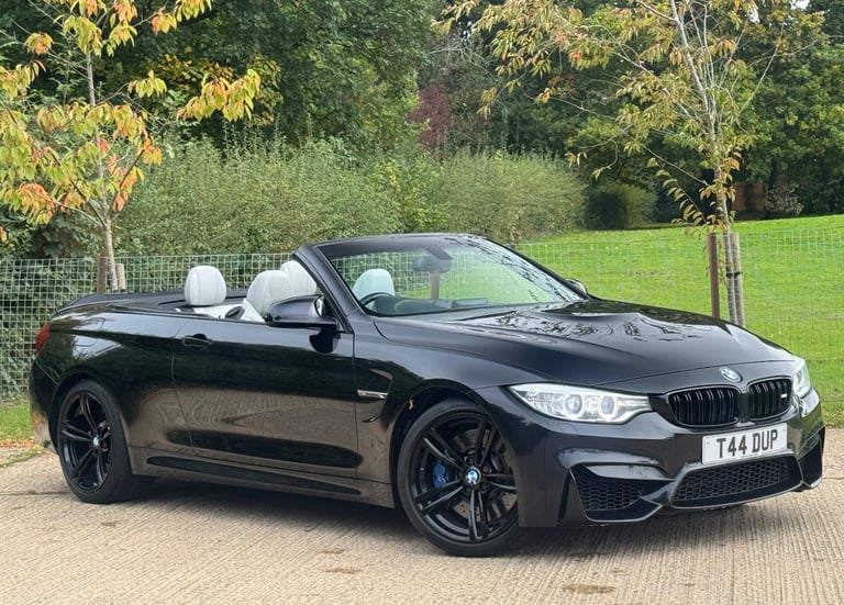 BMW M4 3.0 PETROL BI-TURBO AUTO DCT 2DR CONVERTIBLE ULEZ 2015 [15] BLACK