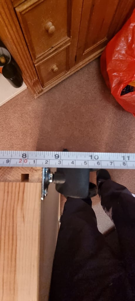 Under bed drawers solid pine
