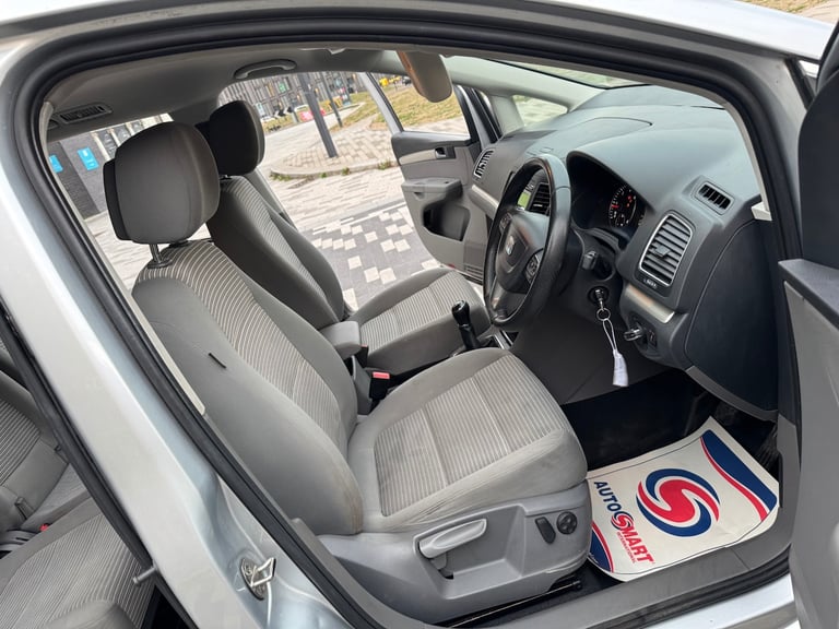 2015 SEAT ALHAMBRA SE 2.0 TDI CR 6 SPEED MANUAL 7 SEATER 5DR SILVER 