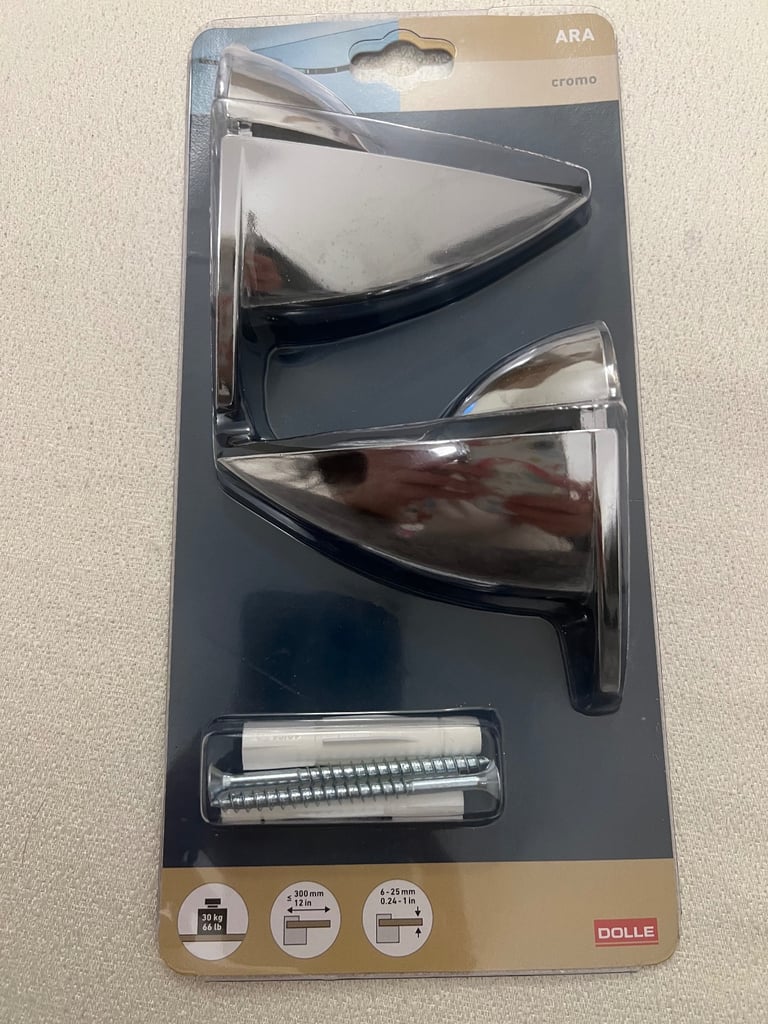 image for ARA Chrome Style Clip (pair)	