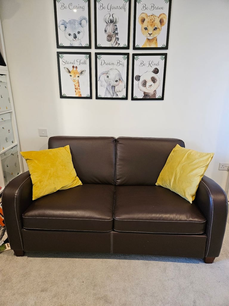 image for 2-Seater Sofa Bed – Excellent Condition