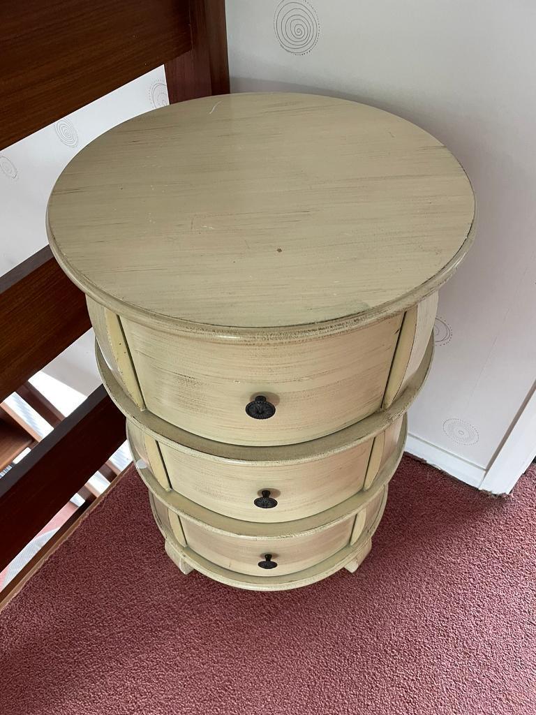Cream wooden unit