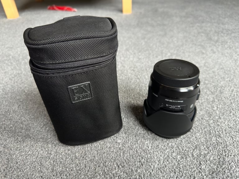 image for Sigma 35mm 1.4 art lens for canon 