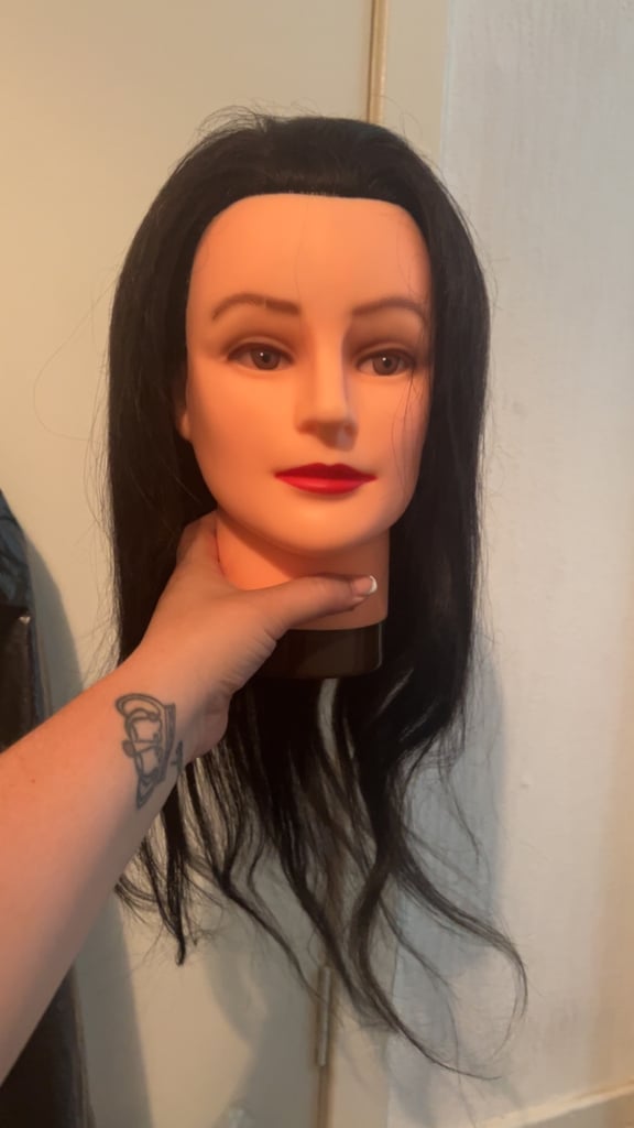 Hairdressing training heads 18”