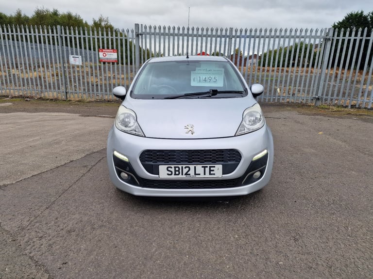 Peugeot, 107, £20 year road tax Hatchback, 2012, Manual, 998 (cc), 3 doors