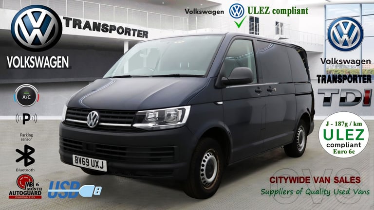 2019 Volkswagen Transporter 2.0 TDI BMT 102ps Startline Business Van Euro 6 PANEL VAN Diesel Manual