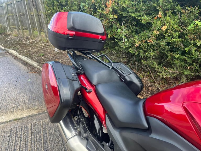 2011 11 HONDA CBF1000FA-B CBF 1000 TOURER LUGGAGE RED CLEAN CBF1000 F ABS