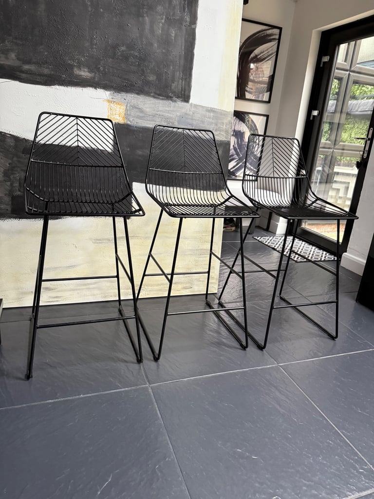 Dunelm Siena Bar Stools x3