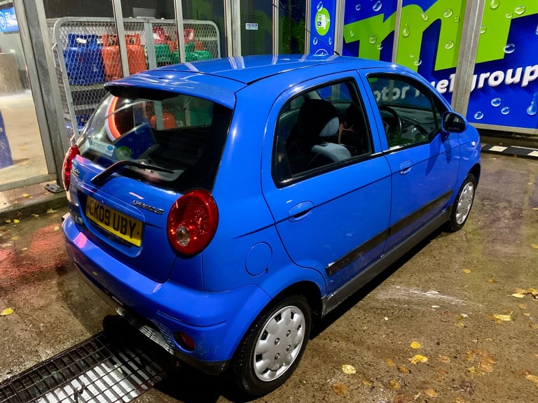 2009 Chevrolet Matiz 1.0 petrol manual mot July 2026