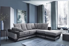 3 and 2 seater sofa in grey colour